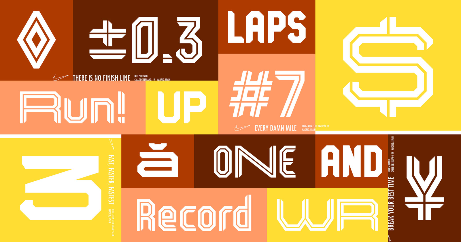 Kickoff Font Family In Fonts On Yellow Images Creative Store