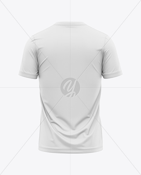 Download Crew Neck Soccer T Shirt Mockup Front View In Apparel Mockups On Yellow Images Object Mockups