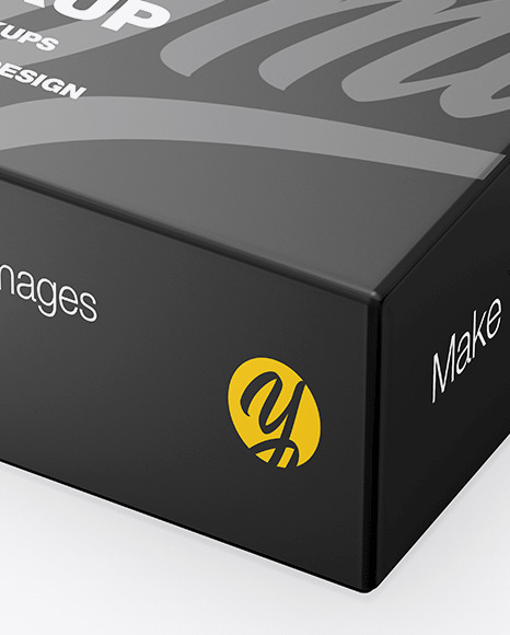 Download Matte Box Mockup In Box Mockups On Yellow Images Object Mockups Yellowimages Mockups