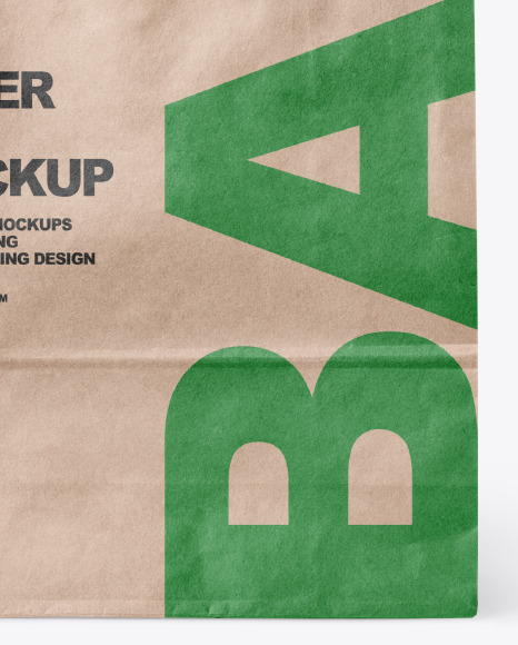 Paper Bag Mockup PSD #1