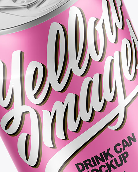 Can Mockup PSD #6