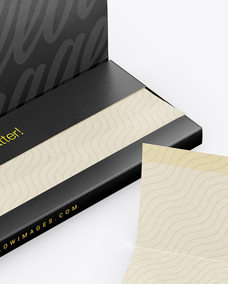 Download Rolling Paper Box Mockup in Box Mockups on Yellow Images ...