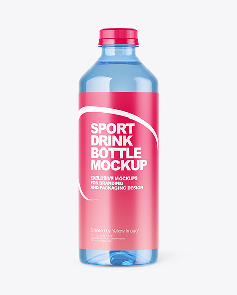 Sports Water Bottle Mockup