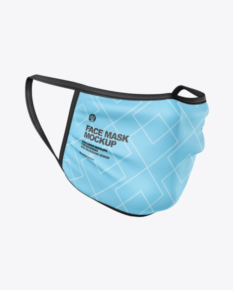 Download Surgical Face Mask Mockup - Face Mask Mockup Front View In ...