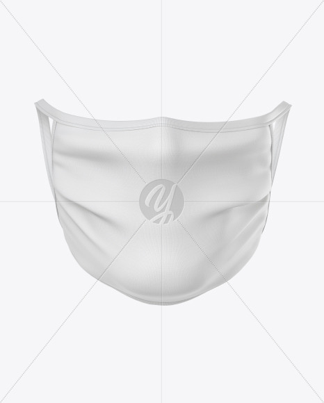 Download Face Mask Mockup In Apparel Mockups On Yellow Images Object Mockups