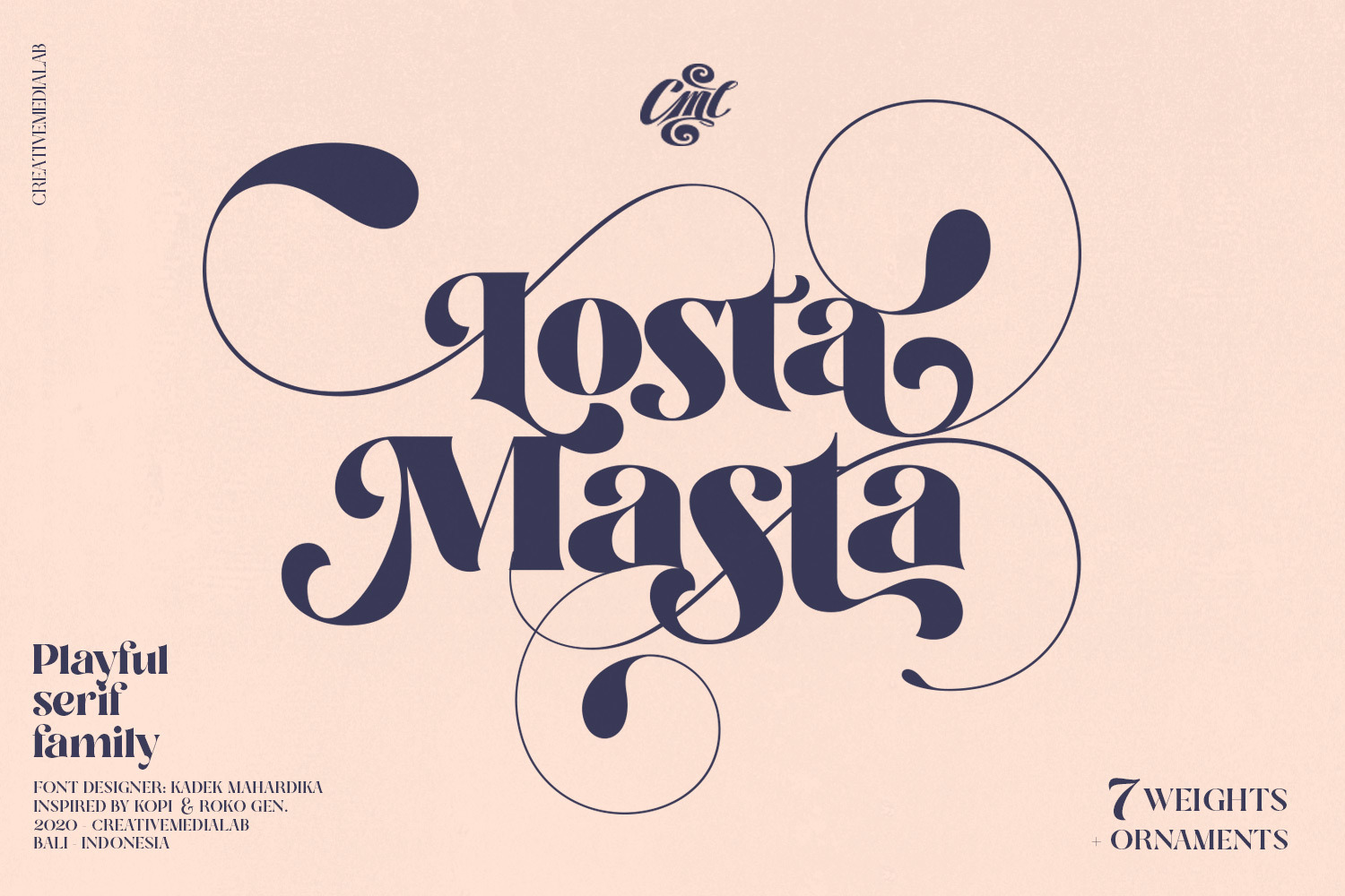 Losta Masta Playful Serif Family In Fonts On Yellow Images Creative Store