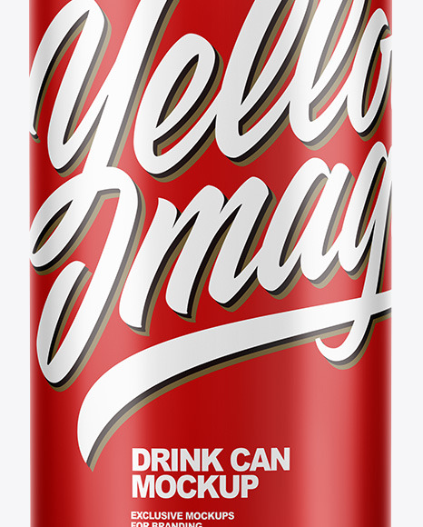 Can Mockup PSD #6