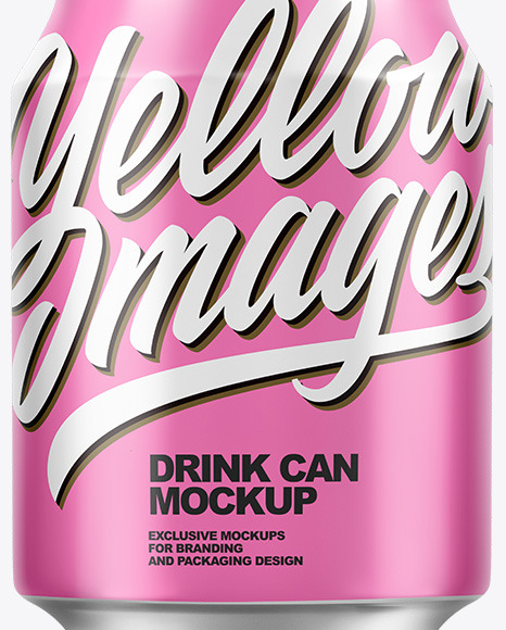 Can Mockup PSD #6