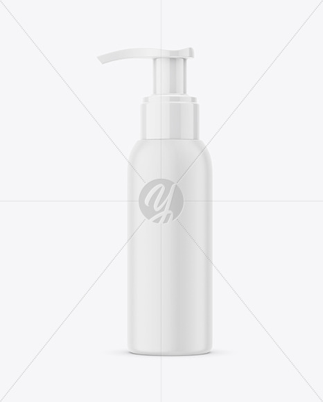 Download 100ml Plastic Cosmetic Bottle W Batcher Mockup In Bottle Mockups On Yellow Images Object Mockups PSD Mockup Templates