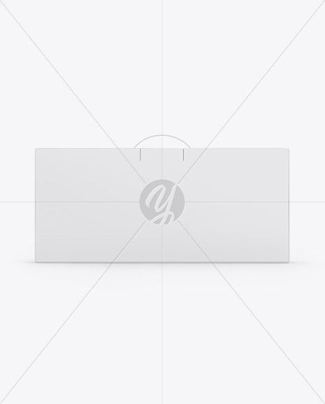 Download Paper Box With Handle Mockup In Box Mockups On Yellow Images Object Mockups