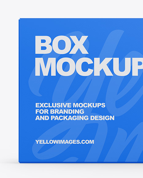 Download Paper Box With Handle Mockup In Box Mockups On Yellow Images Object Mockups PSD Mockup Templates