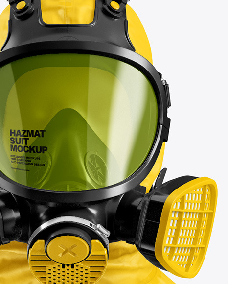 Download Hazmat Suit Mockup In Apparel Mockups On Yellow Images Object Mockups