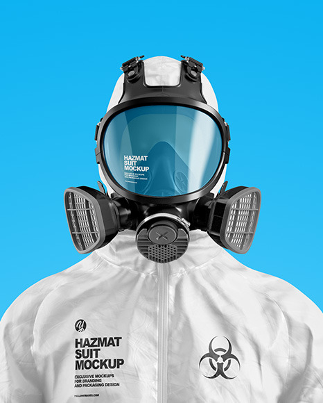 Download Hazmat Suit Mockup in Apparel Mockups on Yellow Images ...