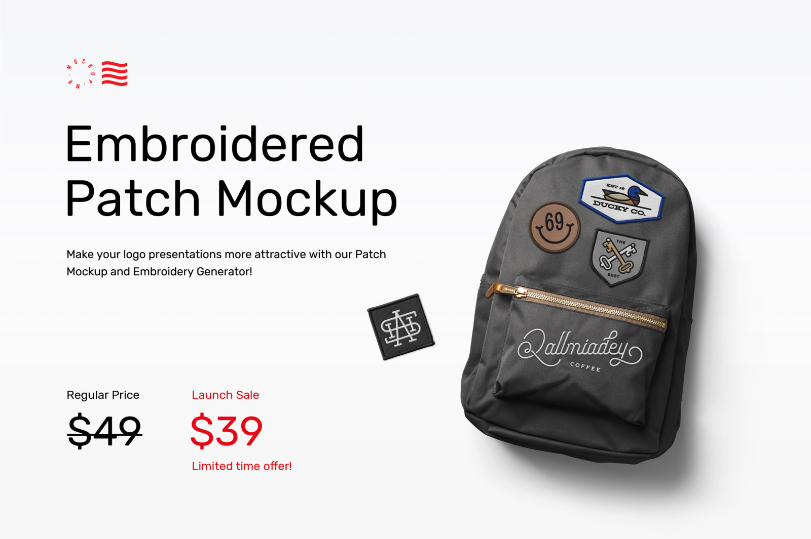 Download Patch Mockups and Embroidery Generator in Apparel Mockups ...