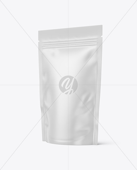 Download Two Matte Stand Up Pouches Mockup In Pouch Mockups On Yellow Images Object Mockups