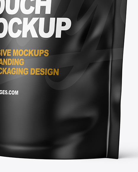 Matte Stand up Pouch Mockup PSD #1