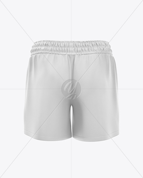 Men S Rugby Shorts Mockup In Apparel Mockups On Yellow Images Object Mockups