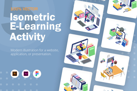 Isometric E-Learning Activity