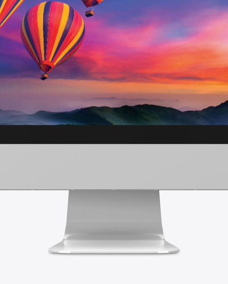 iMac Pro Mockup   Front View PSD #5