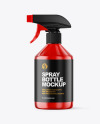 Spray Bottle Mockup