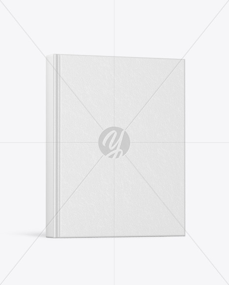 Hardcover Book w  Textured Cover Mockup PSD #3