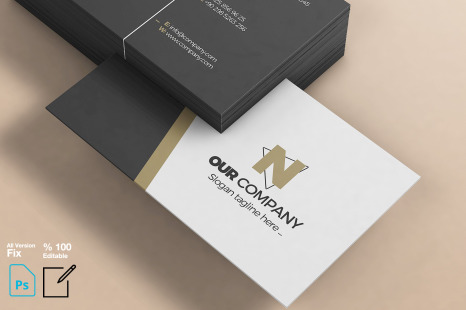 Download Solid Business Card Mockup In Stationery Mockups On Yellow Images Creative Store PSD Mockup Templates