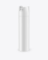 Glossy Pepper Spray Mockup - High-Angle Shot
