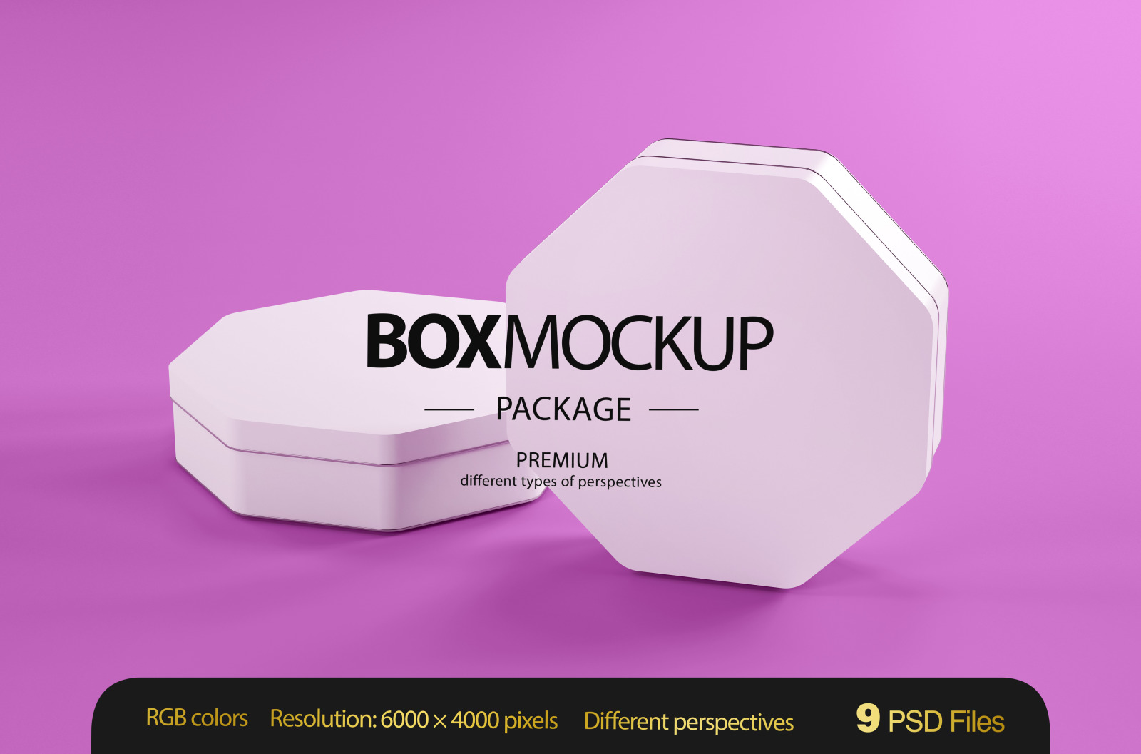 Download Cartoon Package Psd Mockup Front View Yellowimages