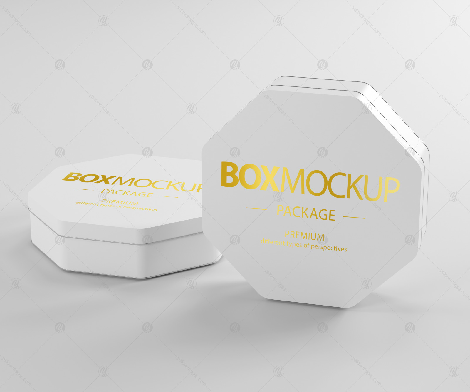 Download Box Package Mockup In Packaging Mockups On Yellow Images Creative Store