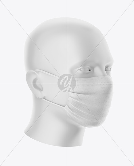 Download Face Mask Mockup In Apparel Mockups On Yellow Images Object Mockups Yellowimages Mockups