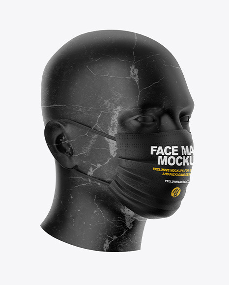 Download Face Mask Box Mockup Free Download