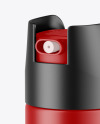 Matte Pepper Spray Mockup - High-Angle Shot