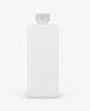 Matte Square Bottle Mockup