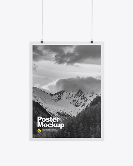 Paper Poster Mockup Paper Poster Mockup