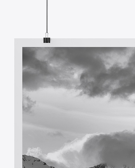 Paper Poster Mockup Paper Poster Mockup