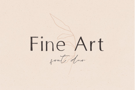 Fine Art Font Duo