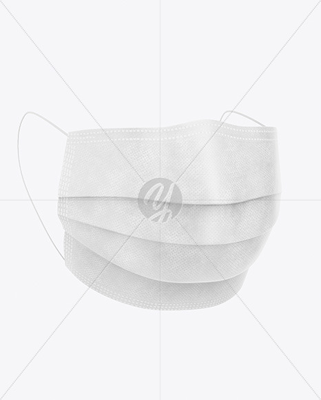 Download N95 Mask Mockup Psd - Face Mask Mockup Front Half Side ...