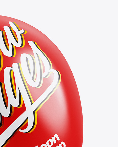 Glossy Balloon Mockup Glossy Balloon Mockup