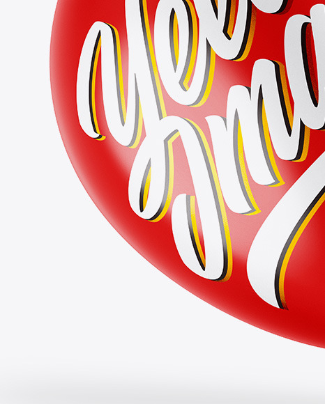 Glossy Balloon Mockup Glossy Balloon Mockup