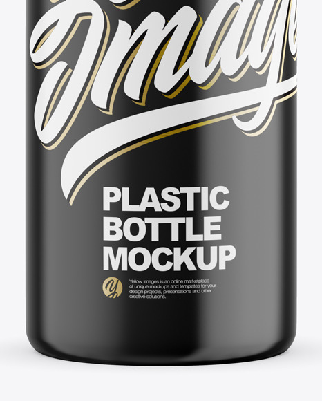 Plastic Bottle Mockup PSD #1