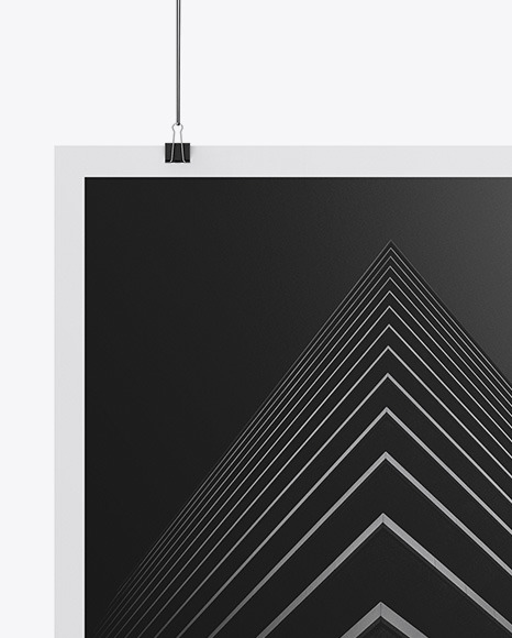 Paper Poster Mockup Paper Poster Mockup