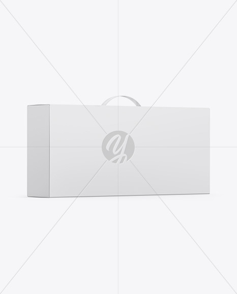 Download Paper Box With Handle Mockup In Box Mockups On Yellow Images Object Mockups