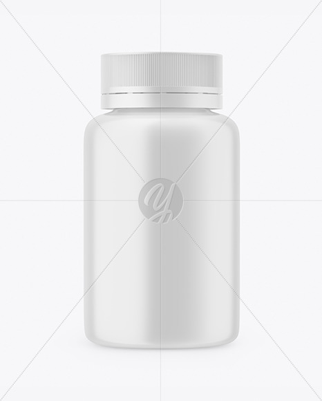 Download Matte Pills Bottle Mockup in Bottle Mockups on Yellow Images Object Mockups