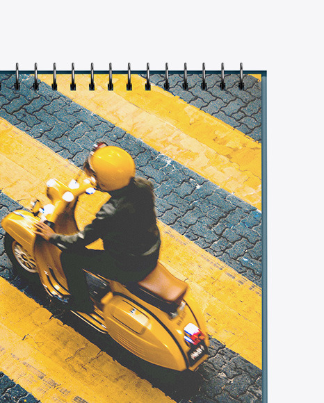 Download Desk Calendar Mockup In Stationery Mockups On Yellow Images Object Mockups