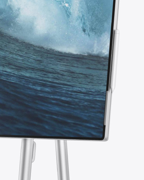 Microsoft Surface Hub 2 Mockup PSD #6