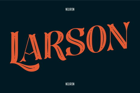 Larson Display Font