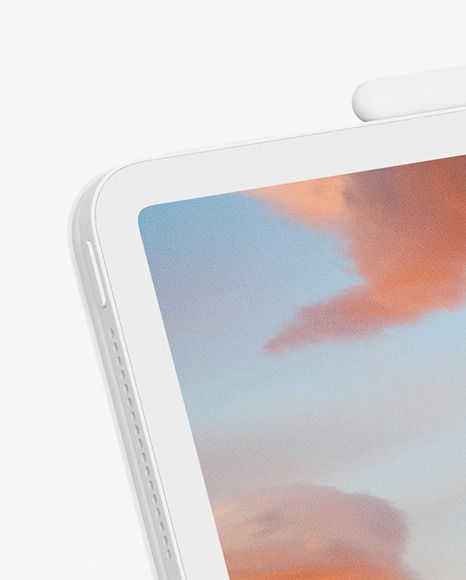 iPad Pro Clay 2020 Mockup PSD #5