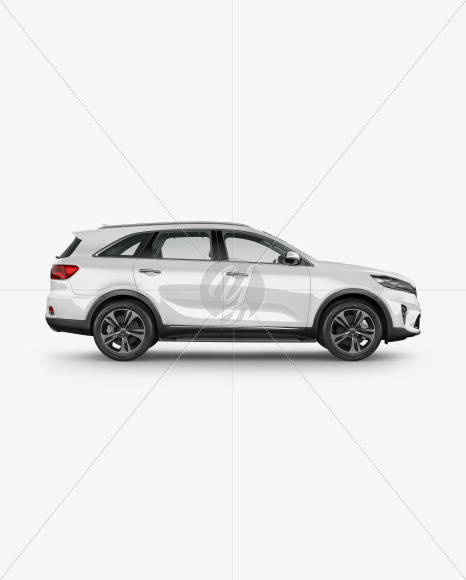 Download Crossover Suv Mockup Side View In Vehicle Mockups On Yellow Images Object Mockups Yellowimages Mockups