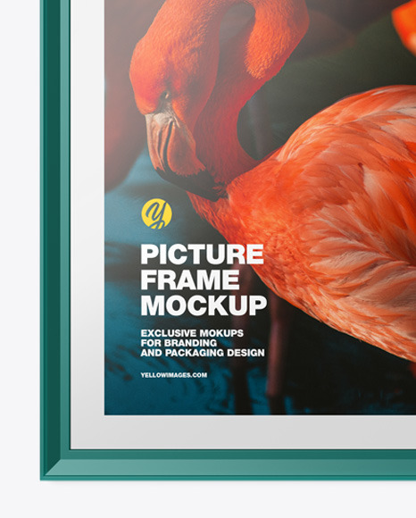 Glossy Picture Frame Mockup PSD #5