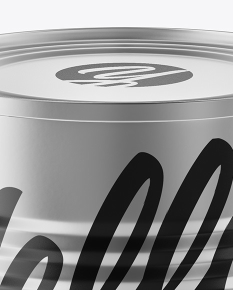 Download Tin Can Mockup In Can Mockups On Yellow Images Object Mockups PSD Mockup Templates